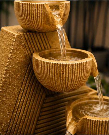 Zen Cascade Tabletop Water Fountain.