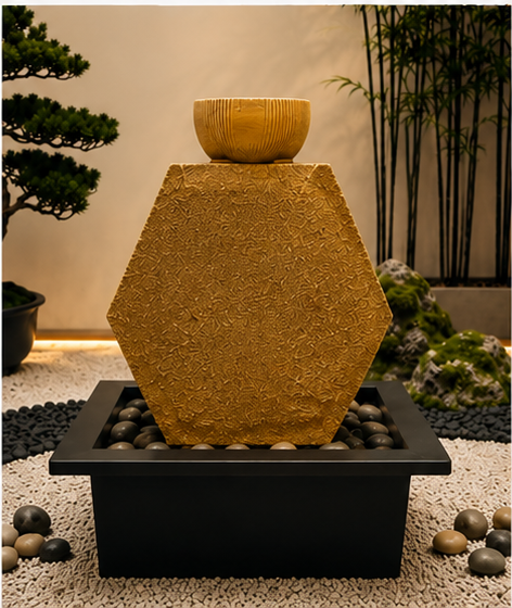 Zen Cascade Tabletop Water Fountain.