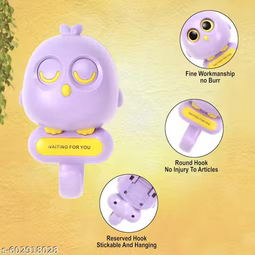 Night Owl Interactive Wall-Mounted Key Hooks (Pack of 1)