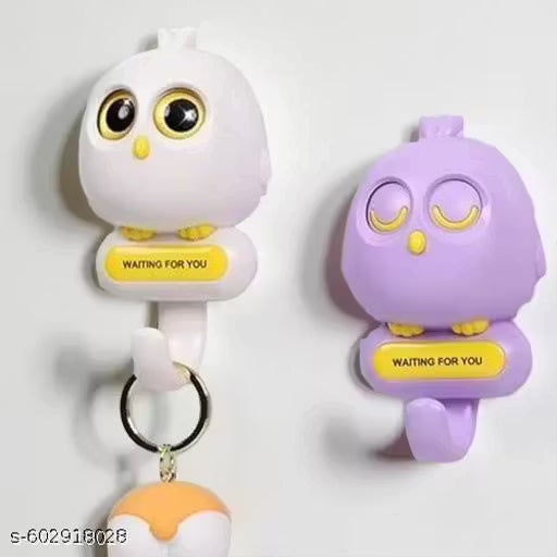 Night Owl Interactive Wall-Mounted Key Hooks (Pack of 1)