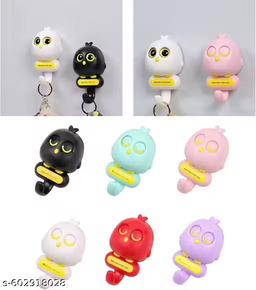 Night Owl Interactive Wall-Mounted Key Hooks (Pack of 1)